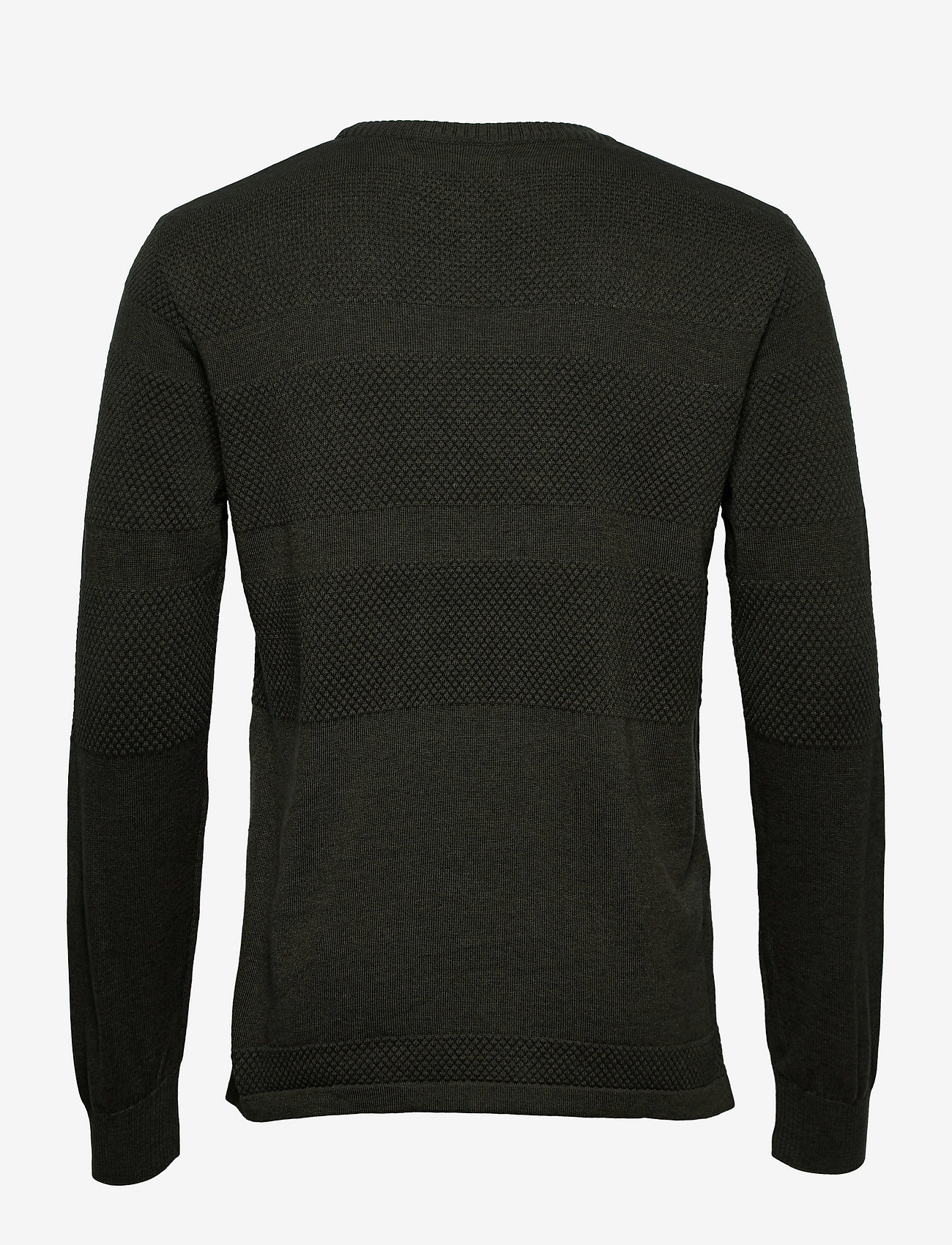 Kronstadt - Hannes Cotton knit - army mel - 1