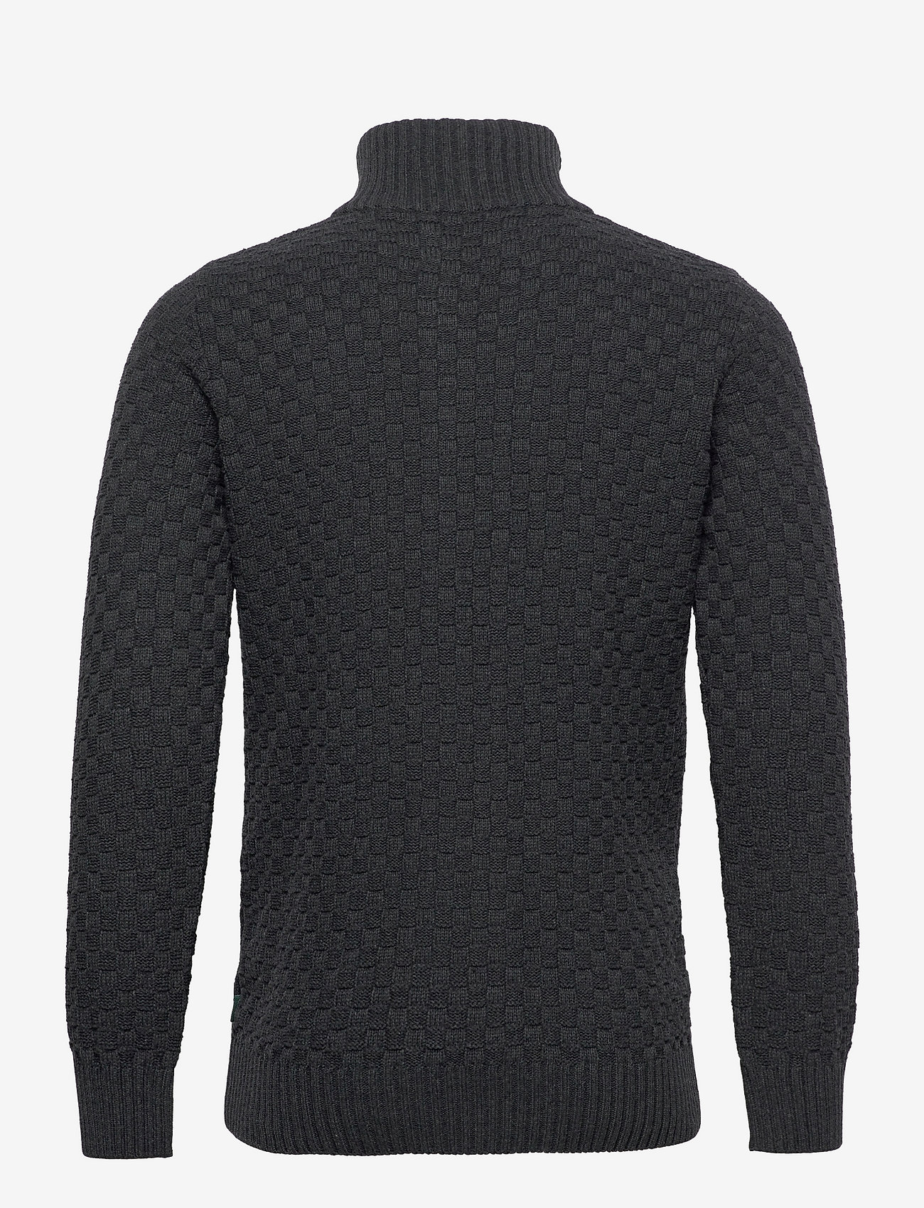 Kronstadt - Benjamin Recycled cotton cardigan - charcoal - 1