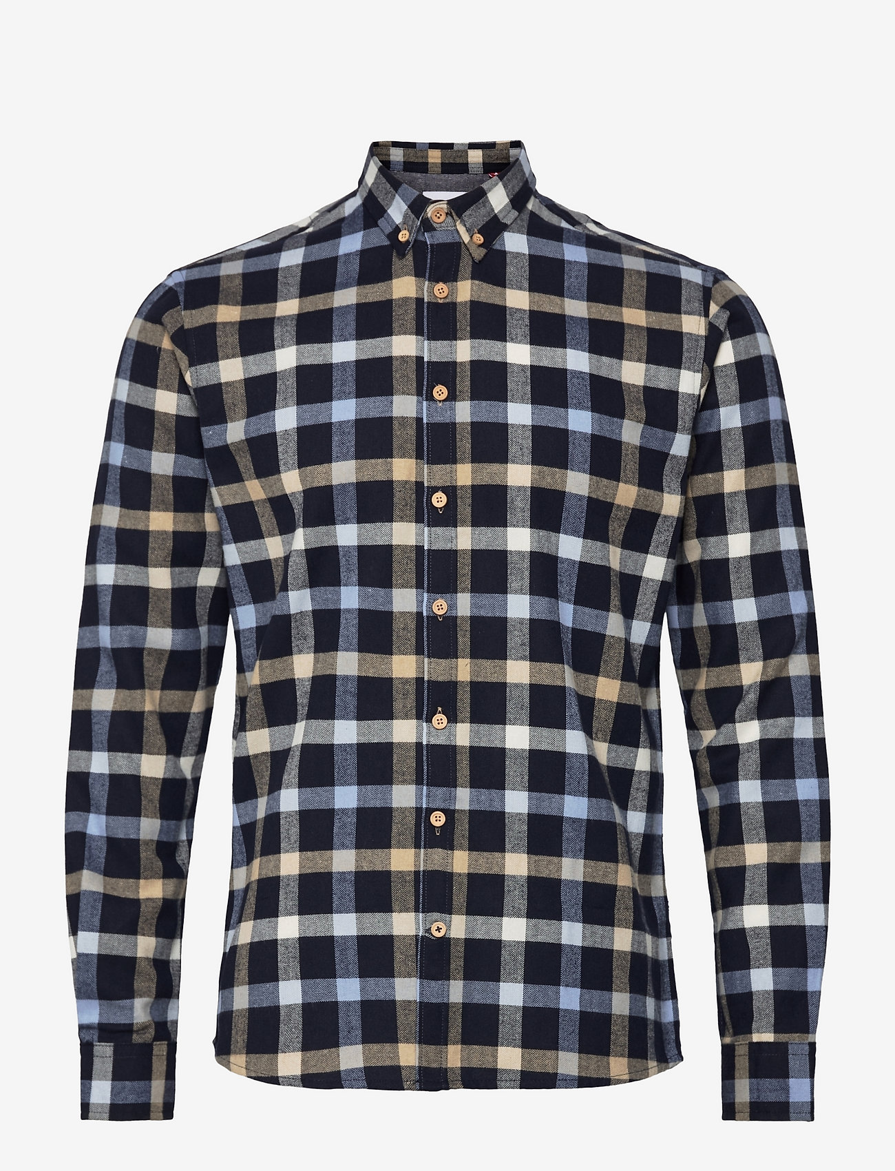 Kronstadt - Dean Check Gr.40 - kasdienio stiliaus marškiniai - navy - 0