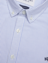 Kronstadt - Johan Oxford Stripe shirt - oxford-skjortor - navy - 3