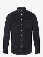 Johan Corduroy shirt - BLACK