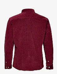 Kronstadt - Johan Corduroy shirt - velvetiniai marškiniai - bordeaux - 1