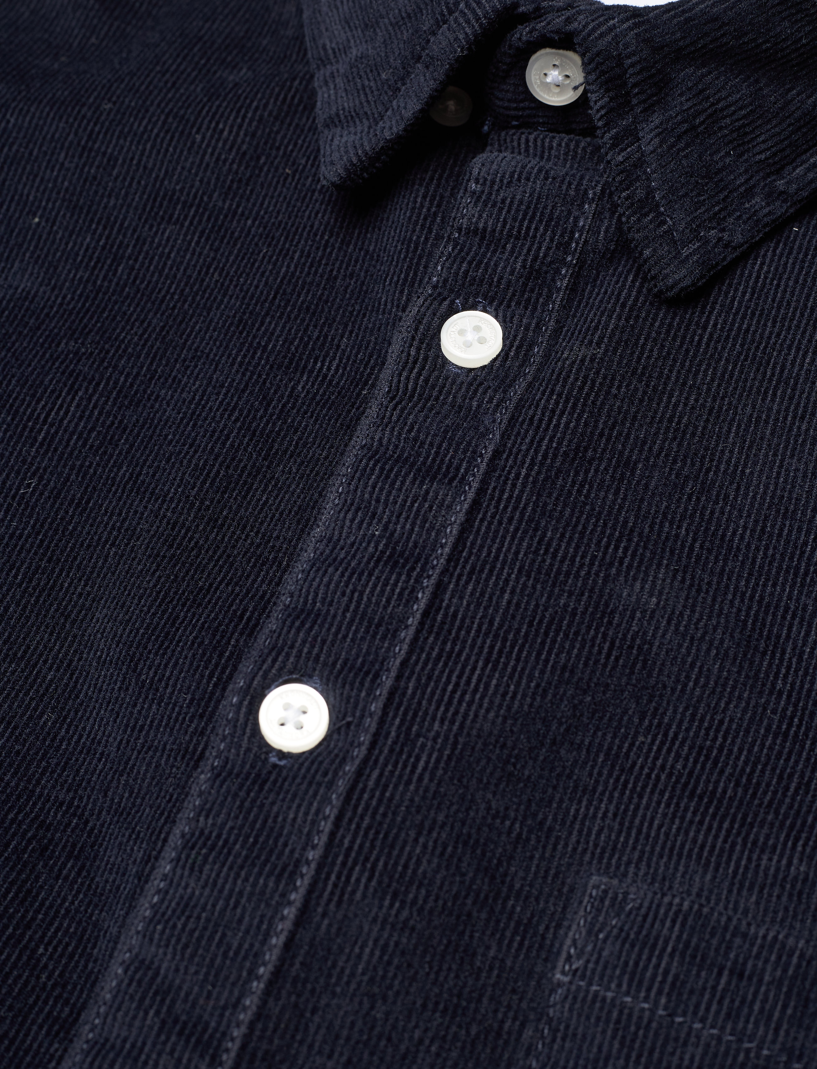 Kronstadt - Johan Corduroy shirt - navy - 3