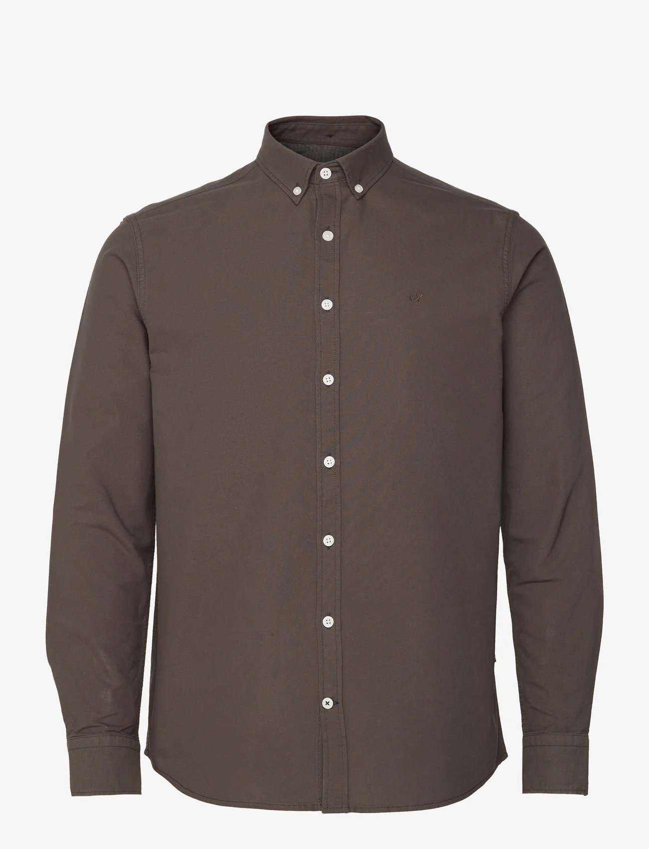 Kronstadt - Johan Oxford washed shirt - nordic style - army - 0