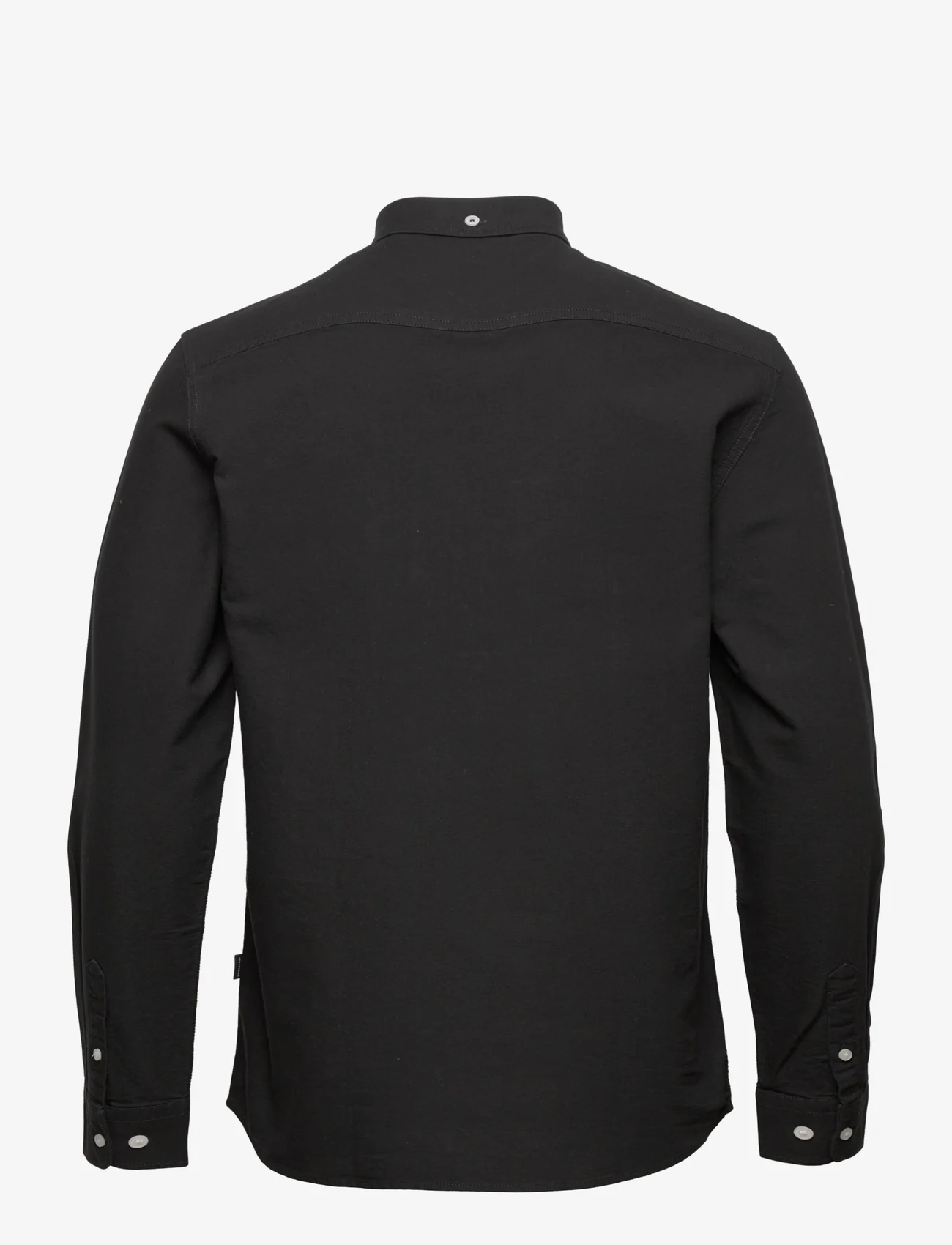 Kronstadt - Johan Oxford washed shirt - oxford-skjorter - black - 1
