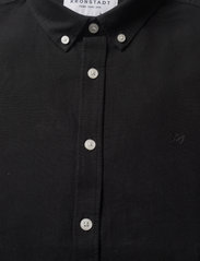 Kronstadt - Johan Oxford washed shirt - oxford-skjorter - black - 2