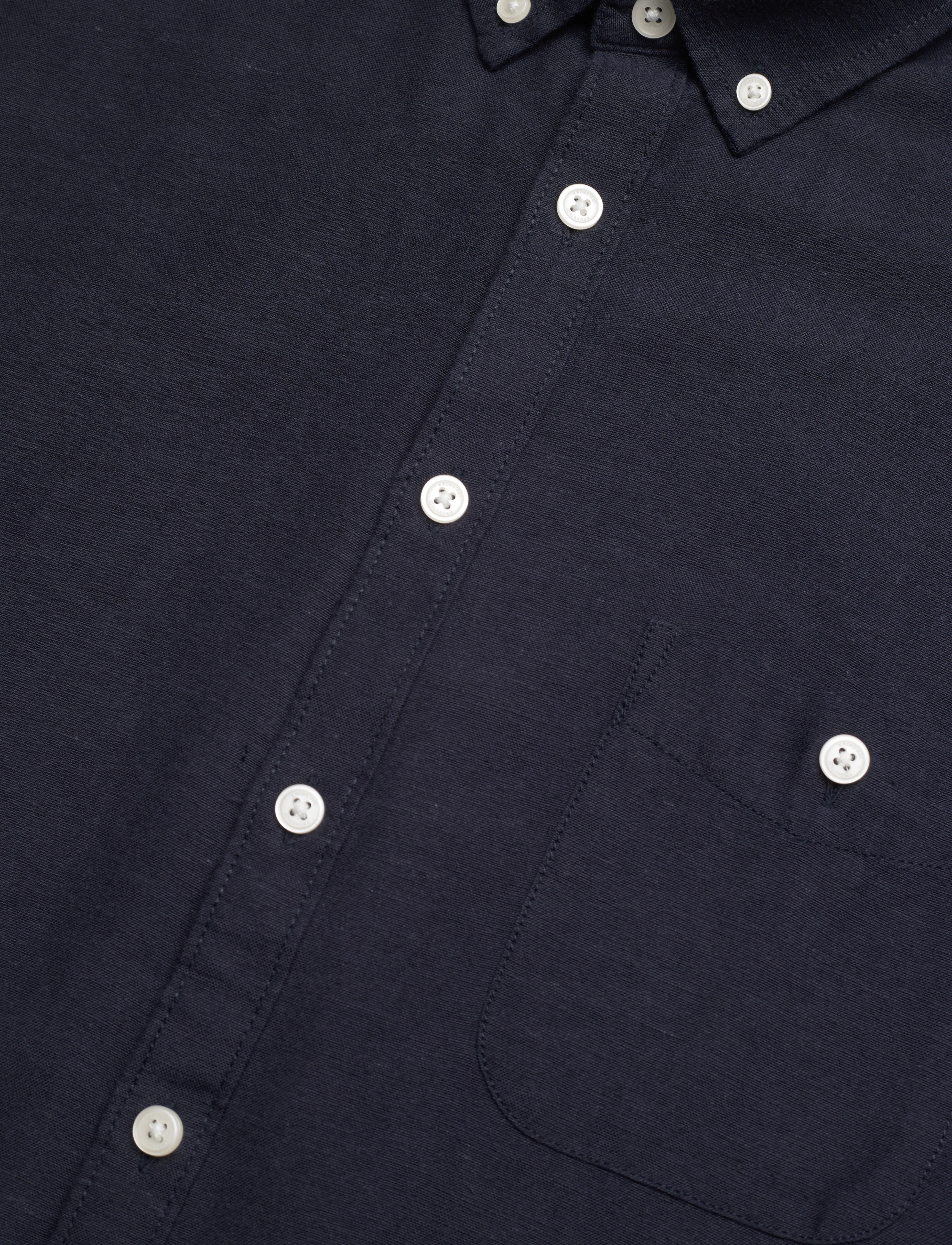 Kronstadt - Johan Linen shirt - navy - 3