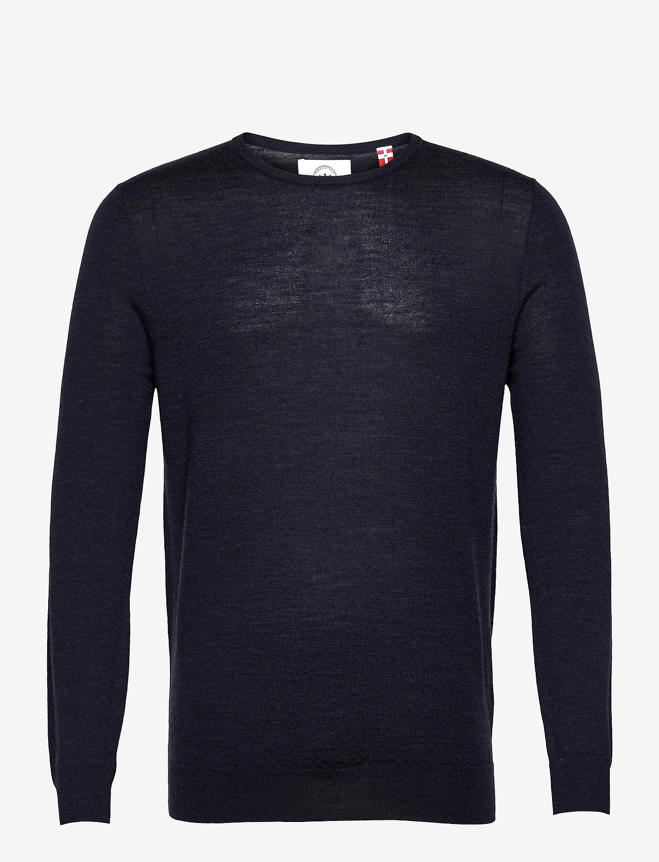 Kronstadt - Johs Merino crew neck knit - dark navy - 1