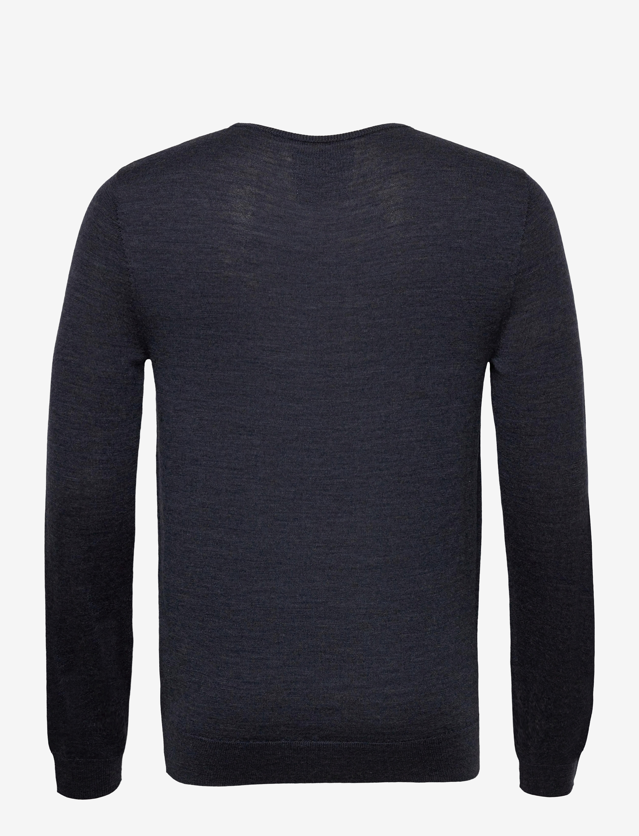 Kronstadt - Johs Merino crew neck knit - indigo - 1