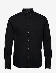 Kronstadt - Johan Denim shirt - nordic style - black - 0