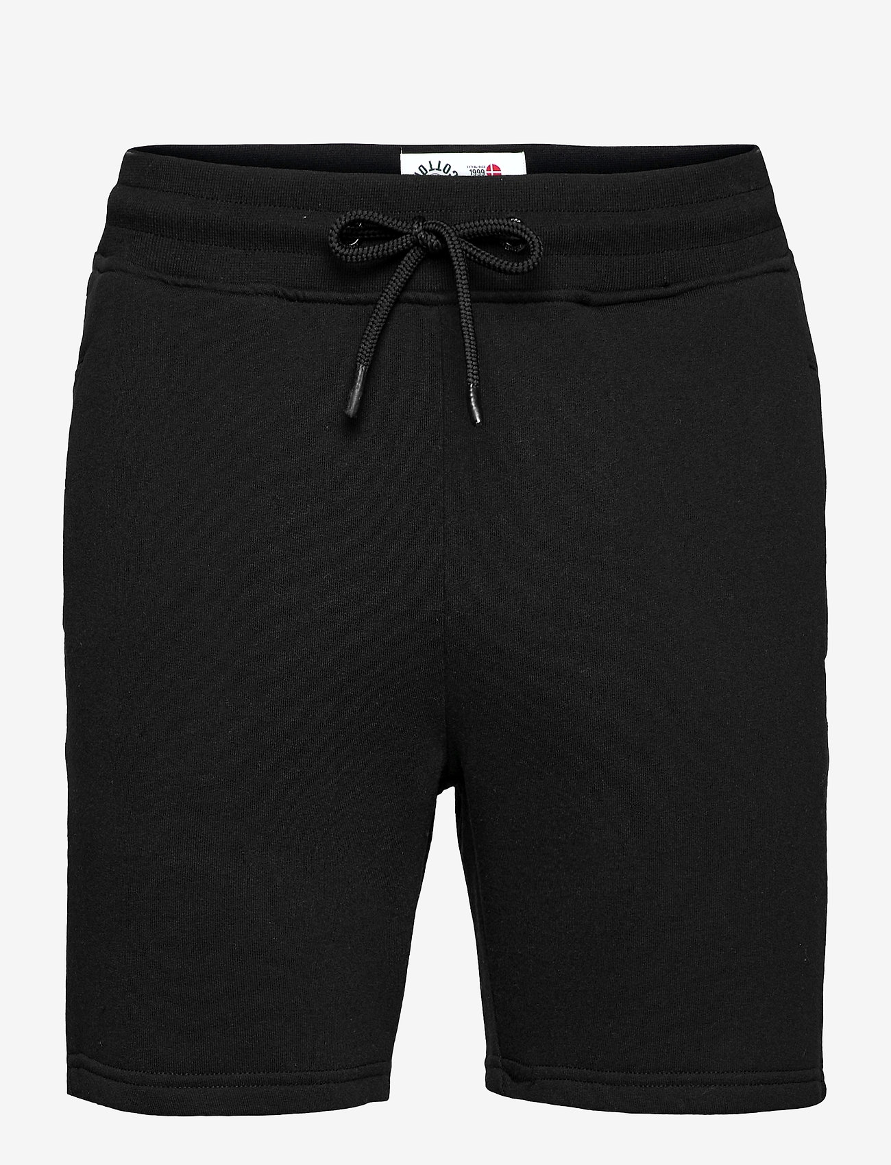 Kronstadt - Knox jogger Recycled cotton shorts - black - 0