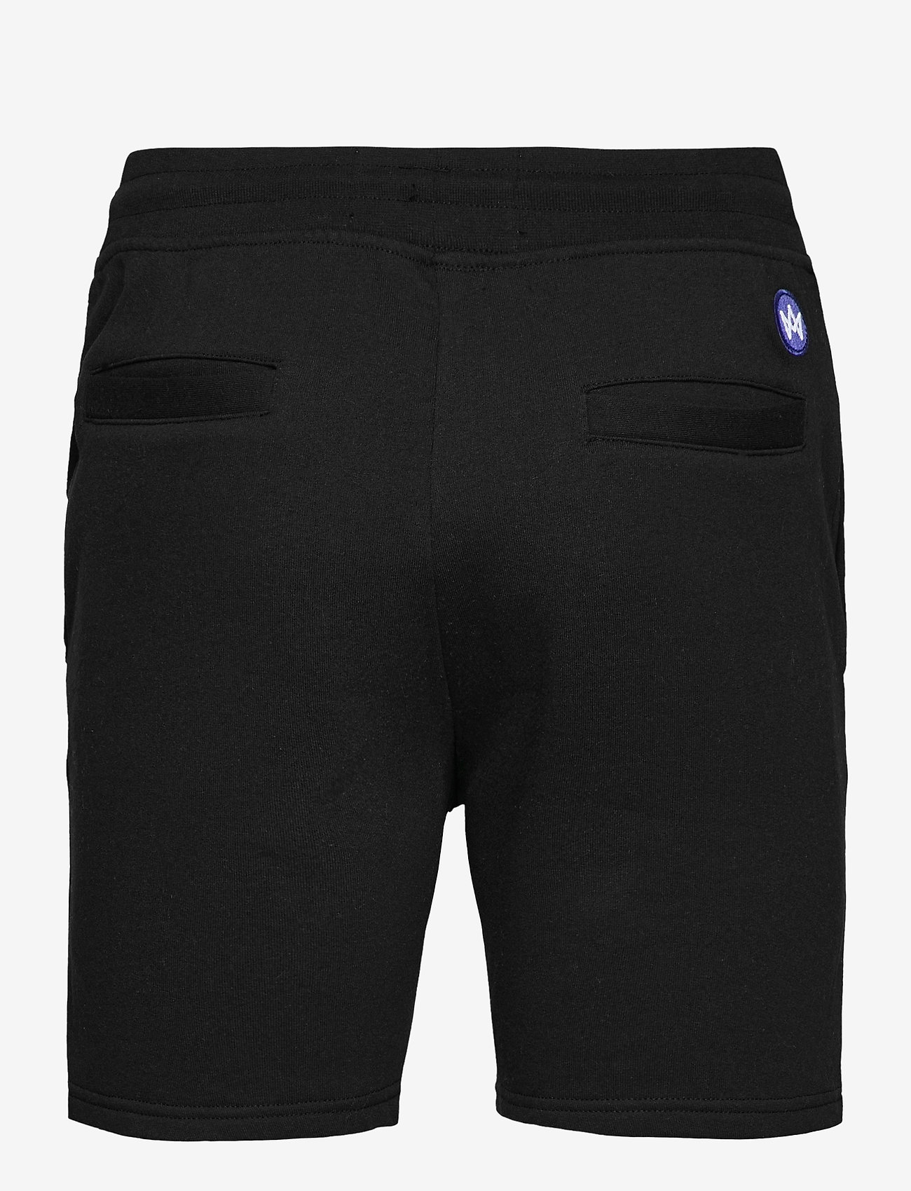 Kronstadt - Knox jogger Recycled cotton shorts - black - 1