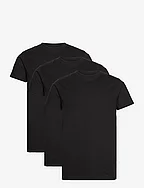 Elon Organic/Recycled 3-pack t-shirt - BLACK/BLACK/BLACK