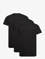 Kronstadt - Elon Organic/Recycled 3-pack t-shirt - basic t-shirts - black/black/black - 1