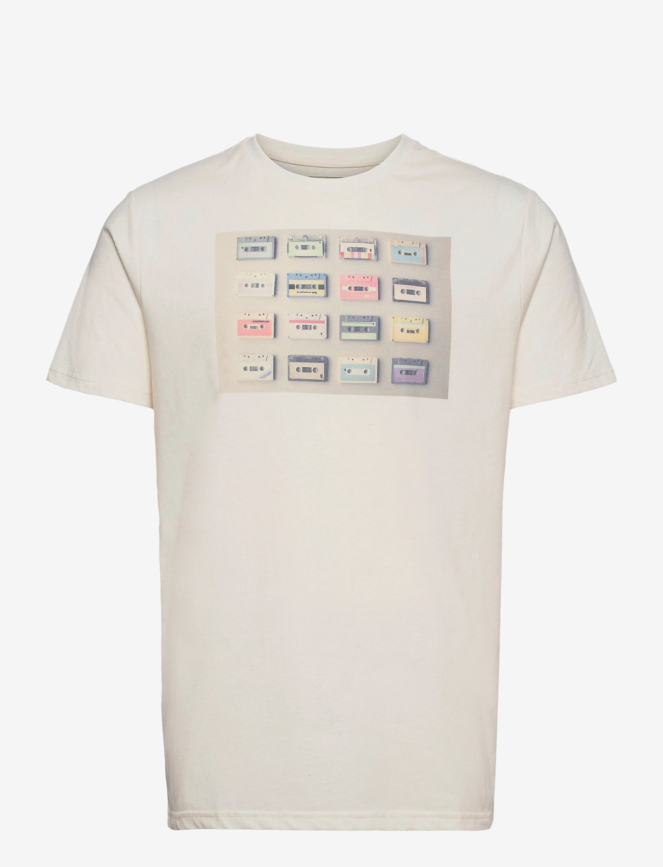 Kronstadt - Clive Recycled cotton printed t-shirt - de laveste prisene - tape - 0
