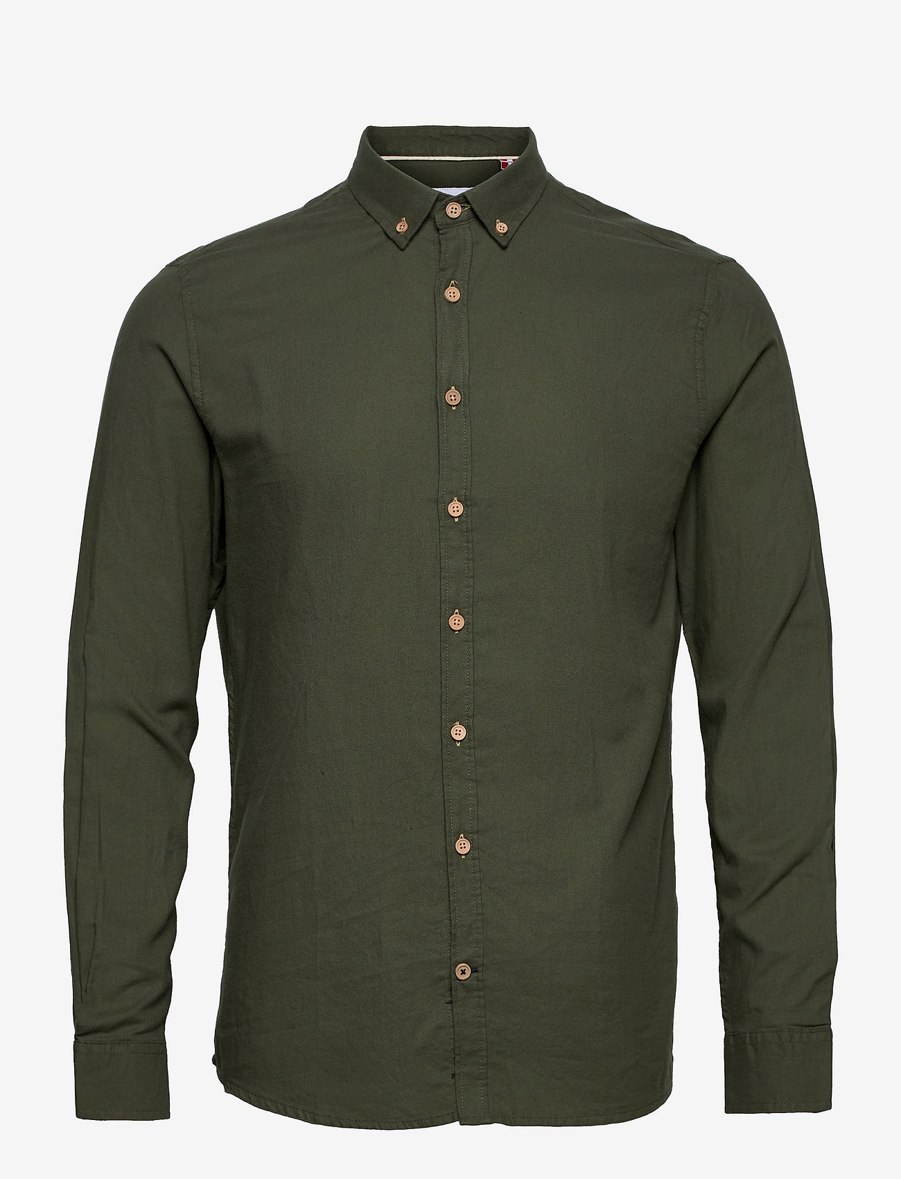 Kronstadt - Dean Diego Cotton shirt - army - 0