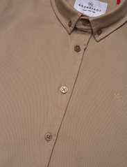Kronstadt - Johan Twill shirt - laisvalaikio marškiniai - sand - 3