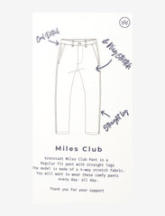 Kronstadt - Miles Club pants - chinos - black - 2
