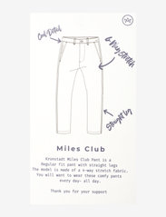 Kronstadt - Miles Club pants - laveste priser - grey - 2