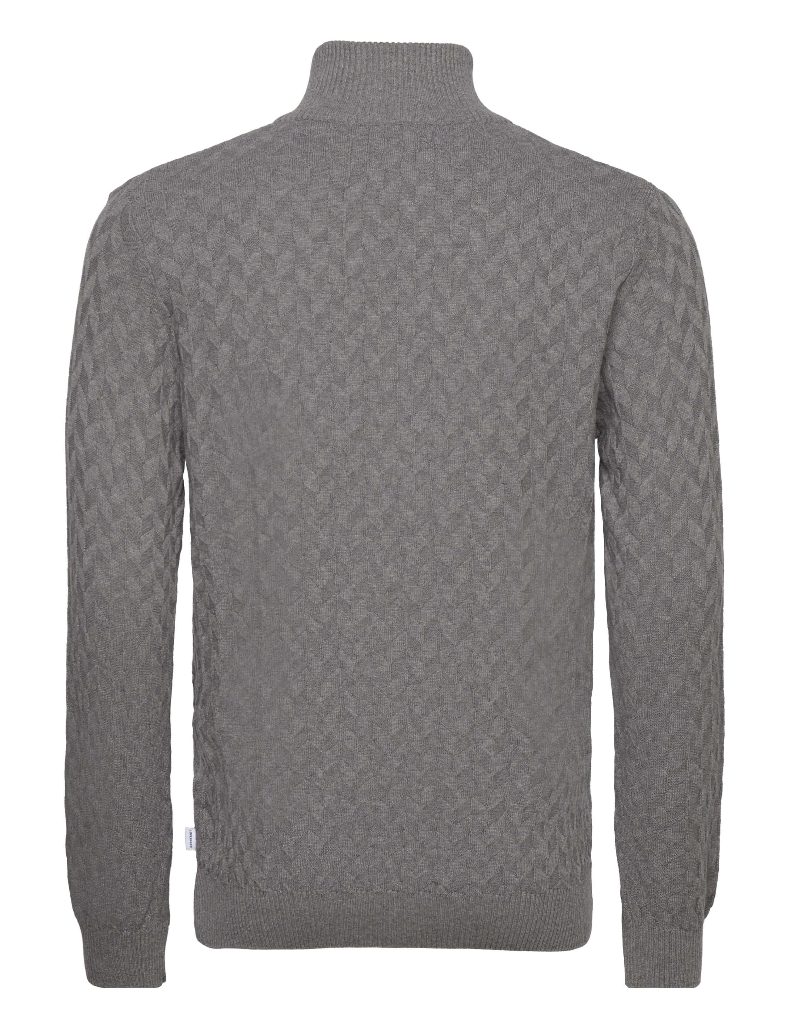 Kronstadt - Bertil Cotton zip cardigan - anthracite - 1