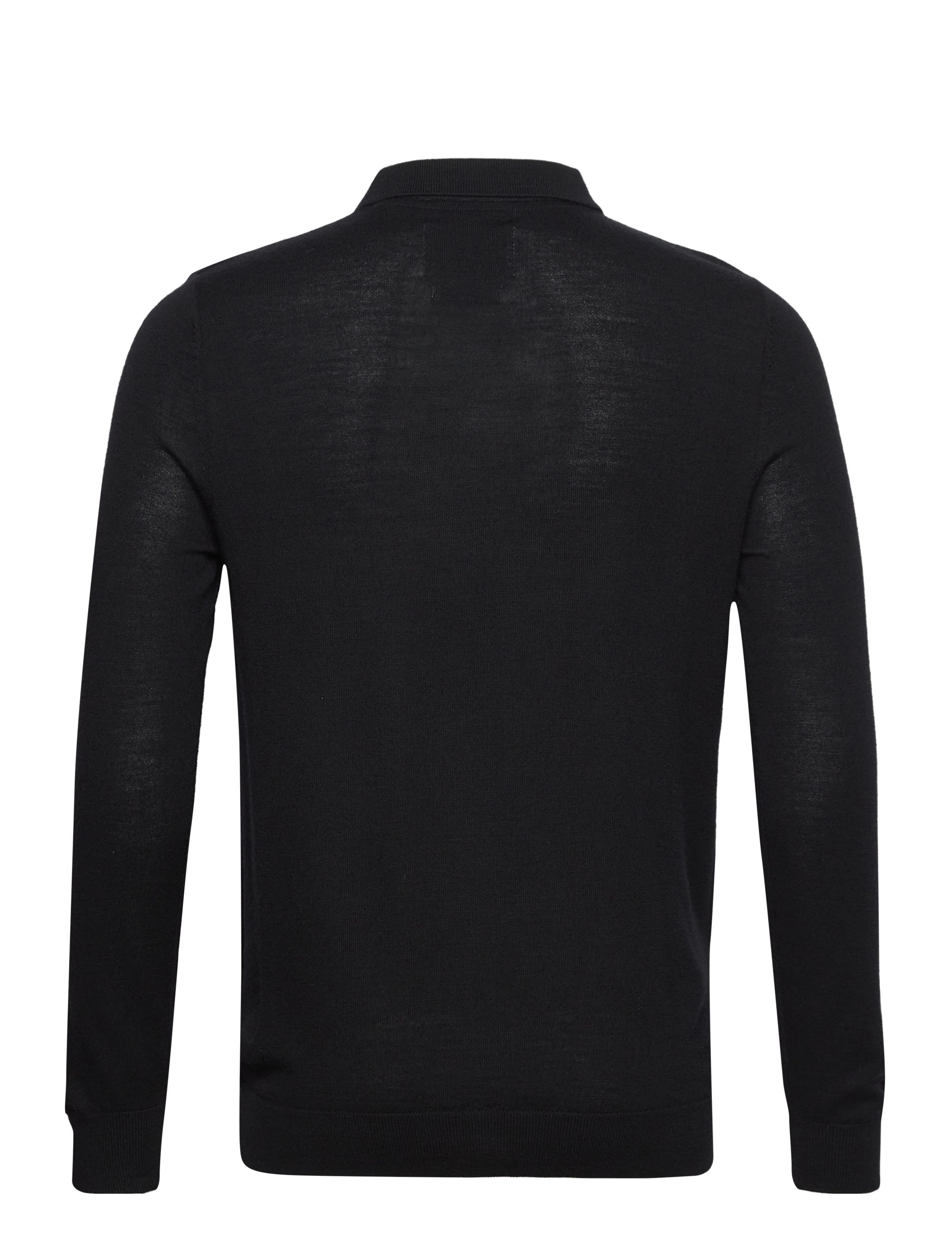 Kronstadt - Johannes Merino polo knit - black - 1