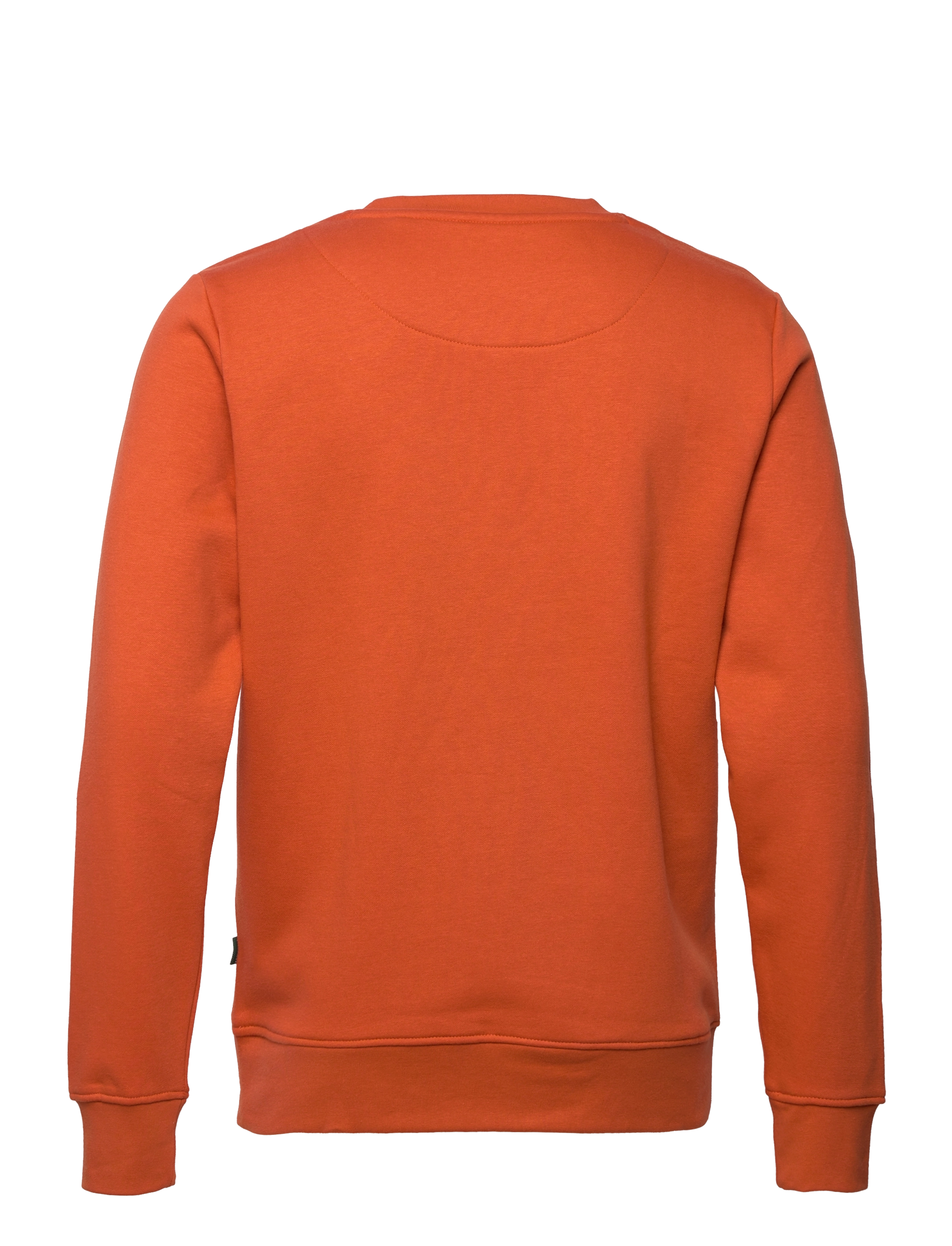 Kronstadt - Lars Organic/Recycled crew sweat - burned orange - 1