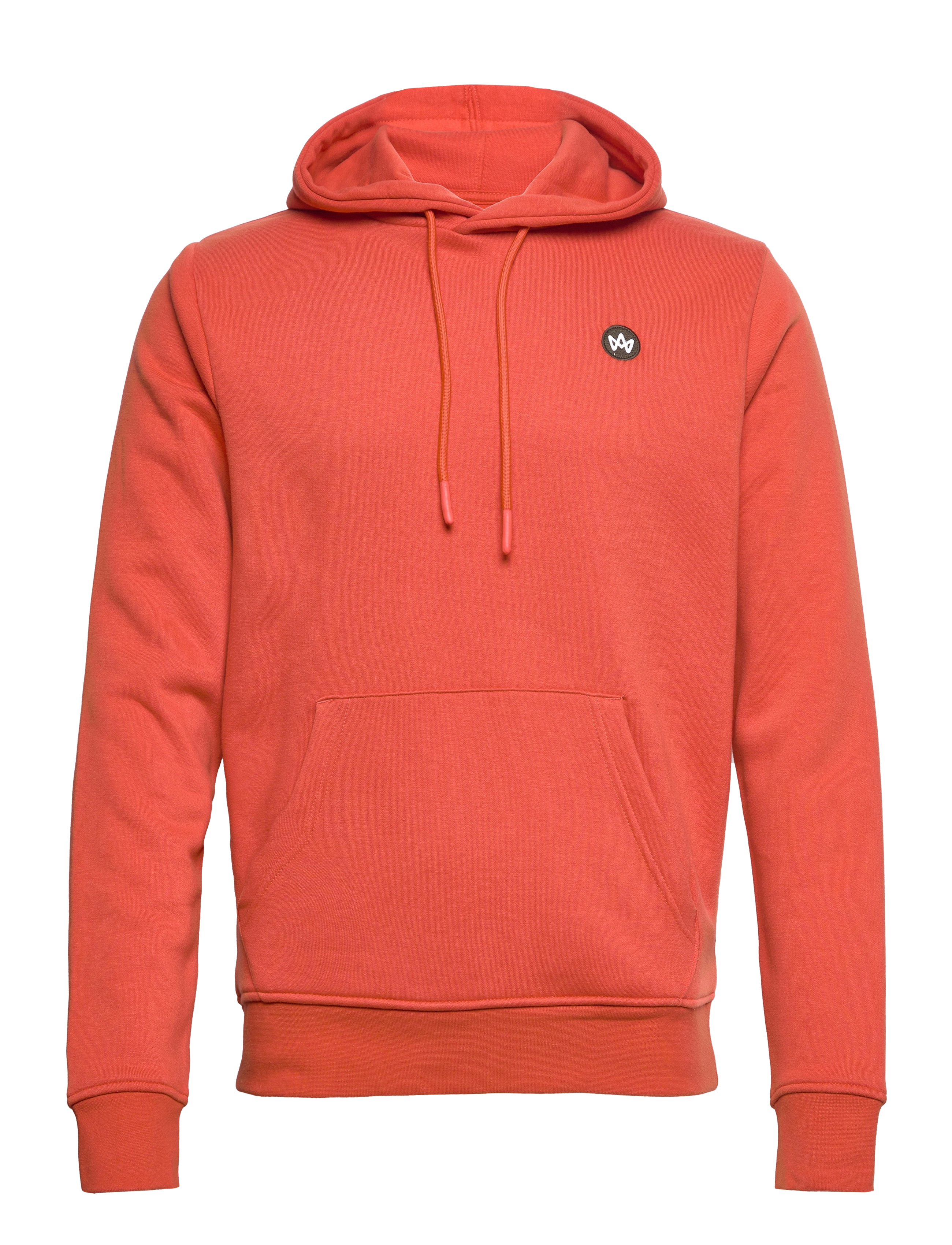 Kronstadt - Lars Organic/Recycled hoodie - burned orange - 0