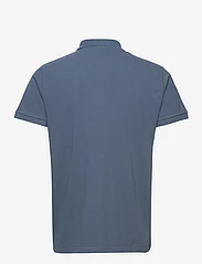 Kronstadt - Albert Organic/Recycled polo - polo shirts - sea blue - 1