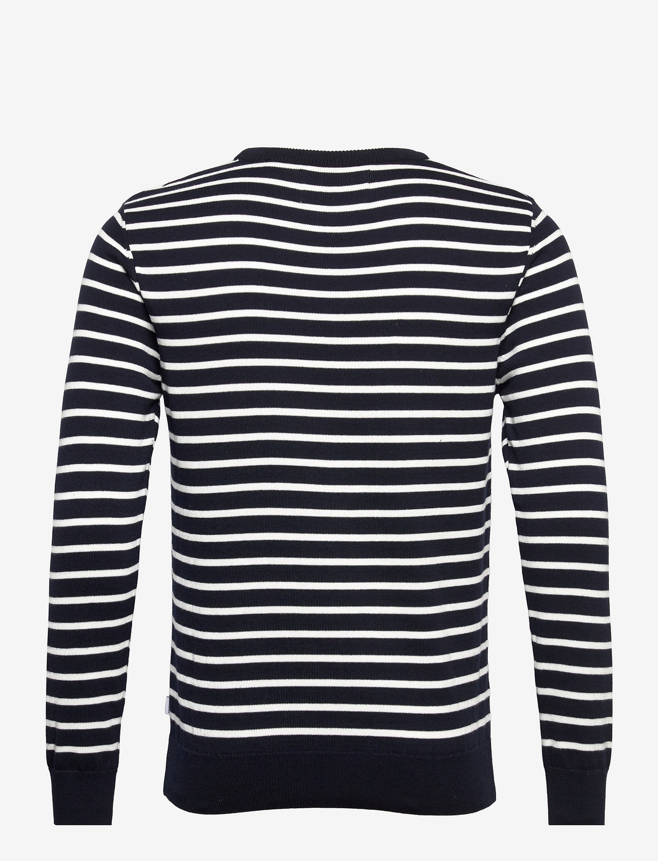 Kronstadt - Nelson Cotton striped knit - navy/white - 1