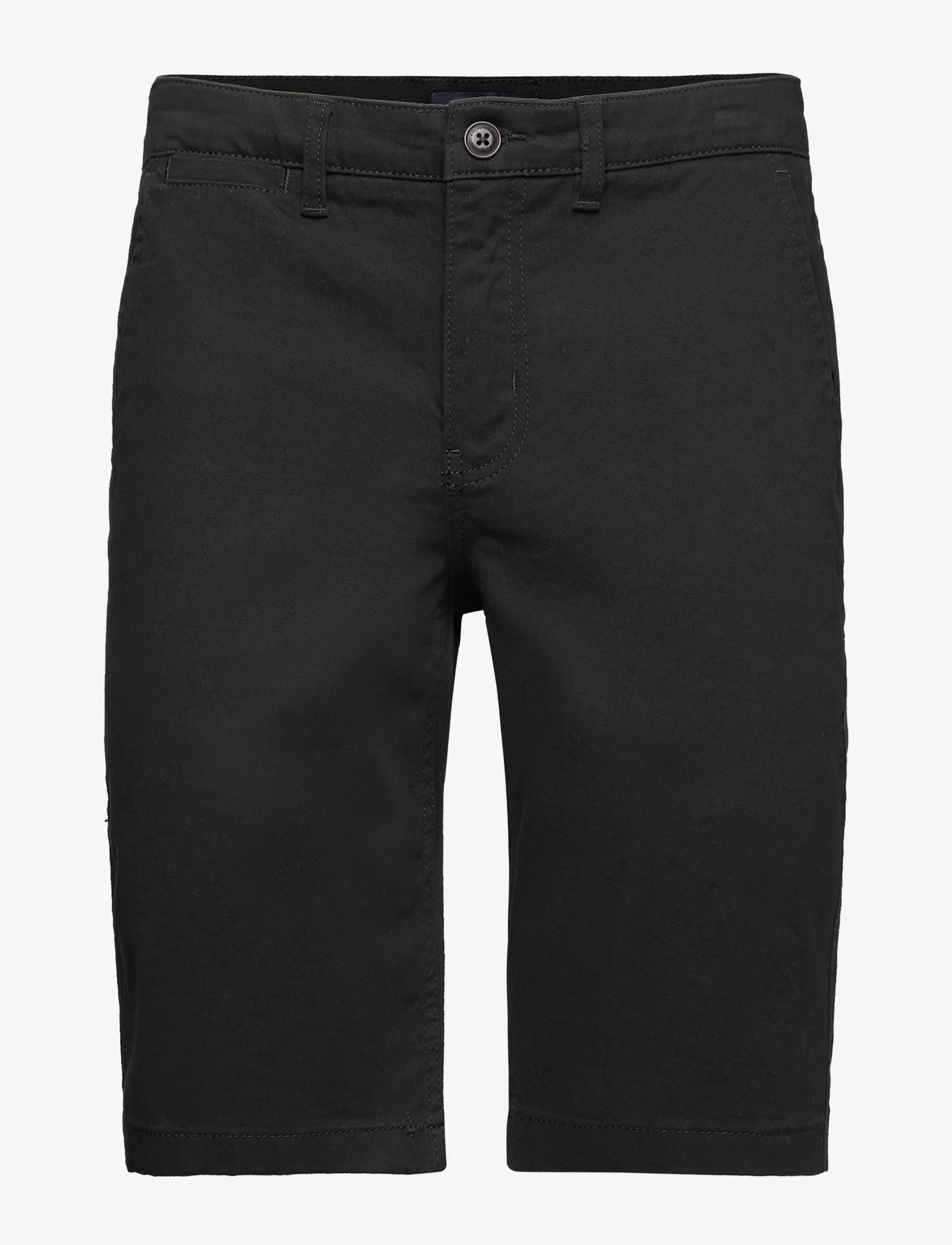 Kronstadt - Jonas Twill shorts - chino shorts - black - 0
