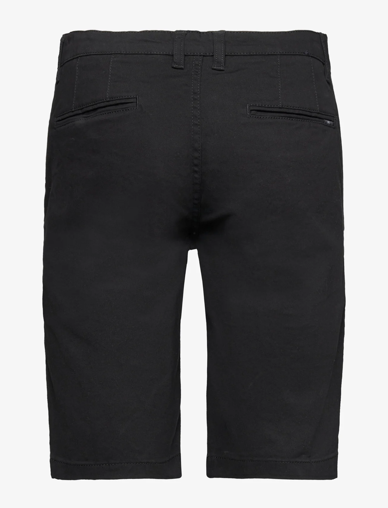 Kronstadt - Jonas Twill shorts - chino shorts - black - 1