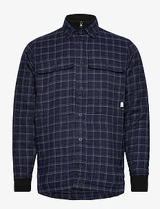 Ramon Flannel check 07 quilted overshirt, Kronstadt