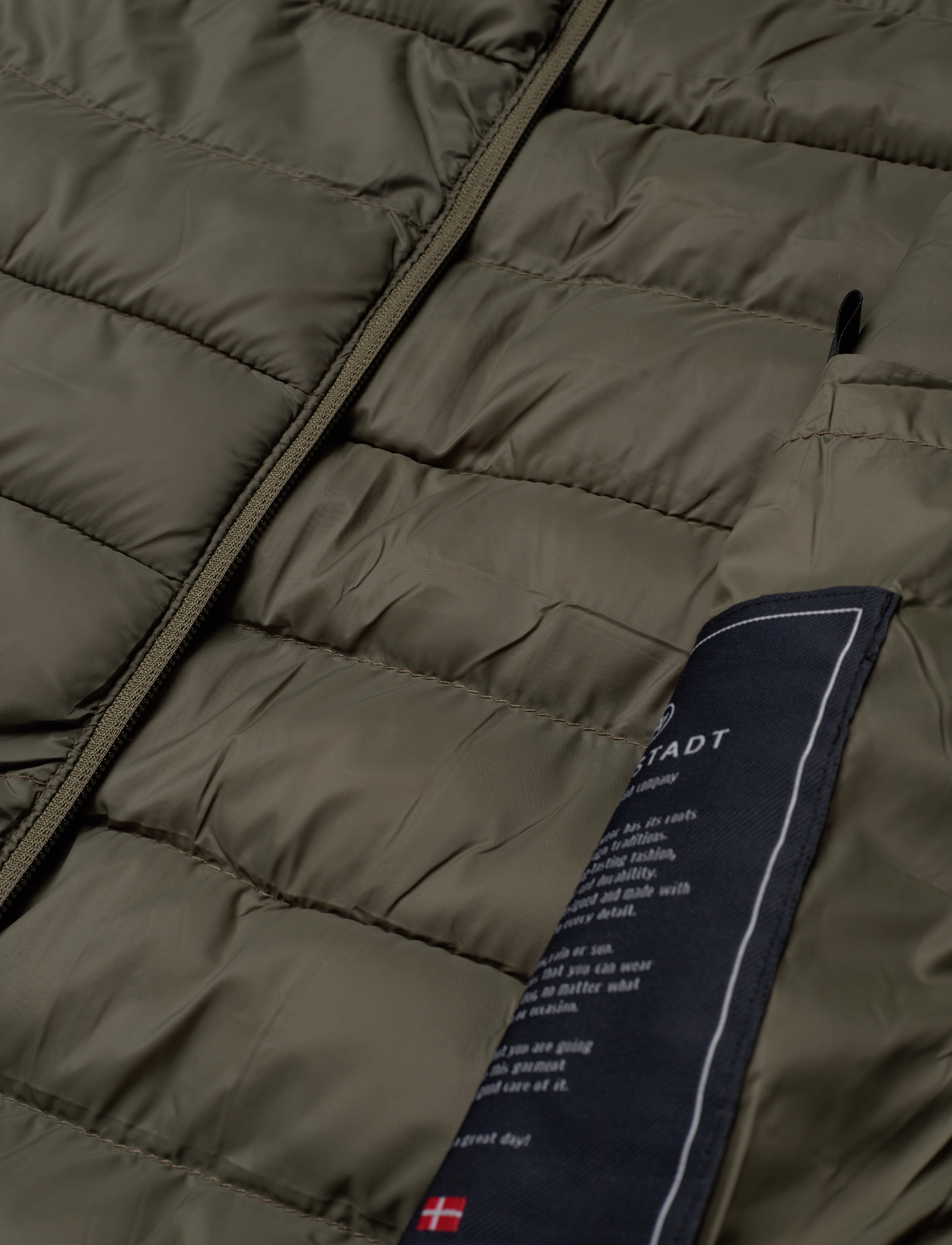 Kronstadt - Bo Light High neck jacket - army - 4