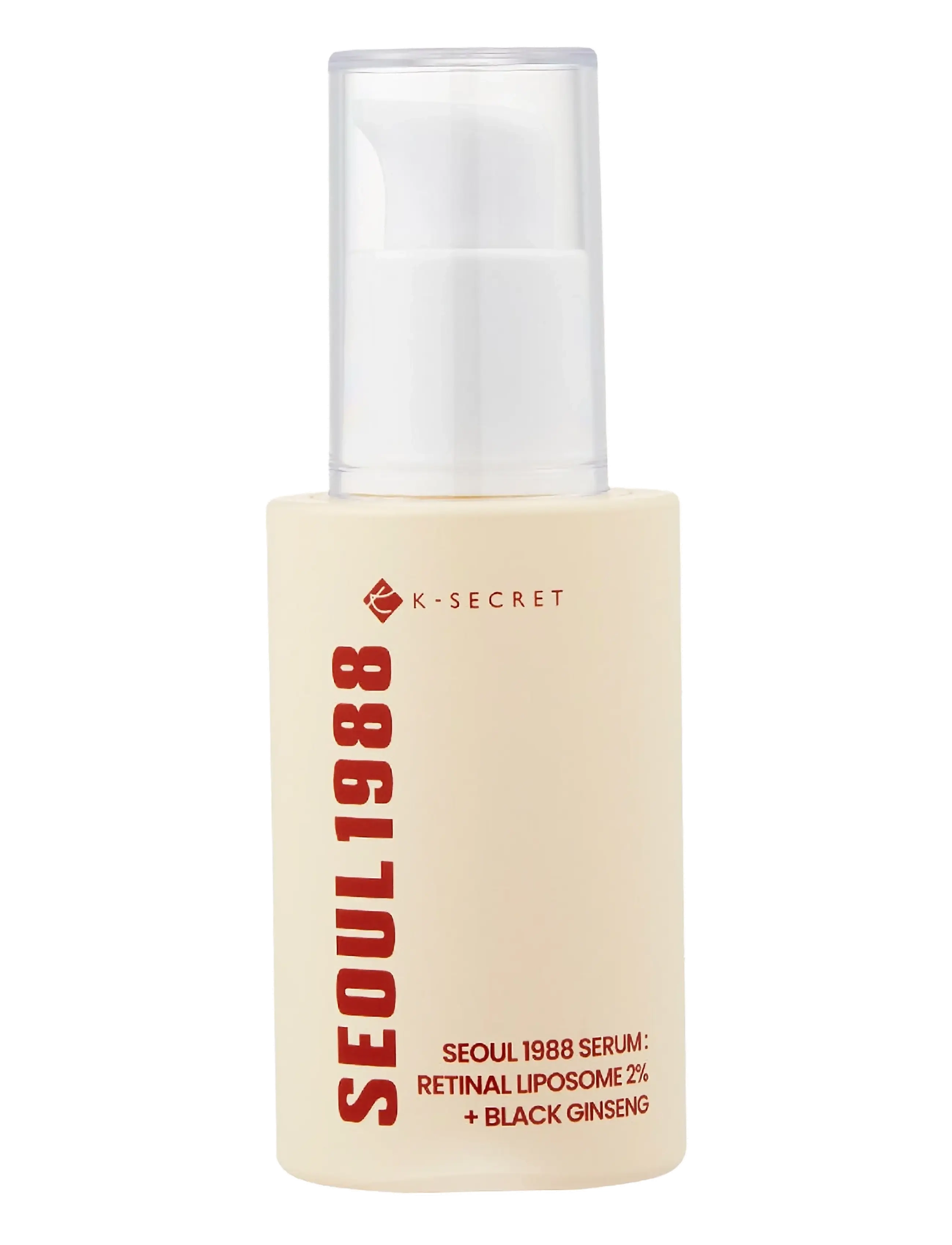 KSECRET SEOUL 1988 SEOUL 1988 Serum: Retinal Liposome 2% + Black Ginseng - Serum - CLEAR / undefined