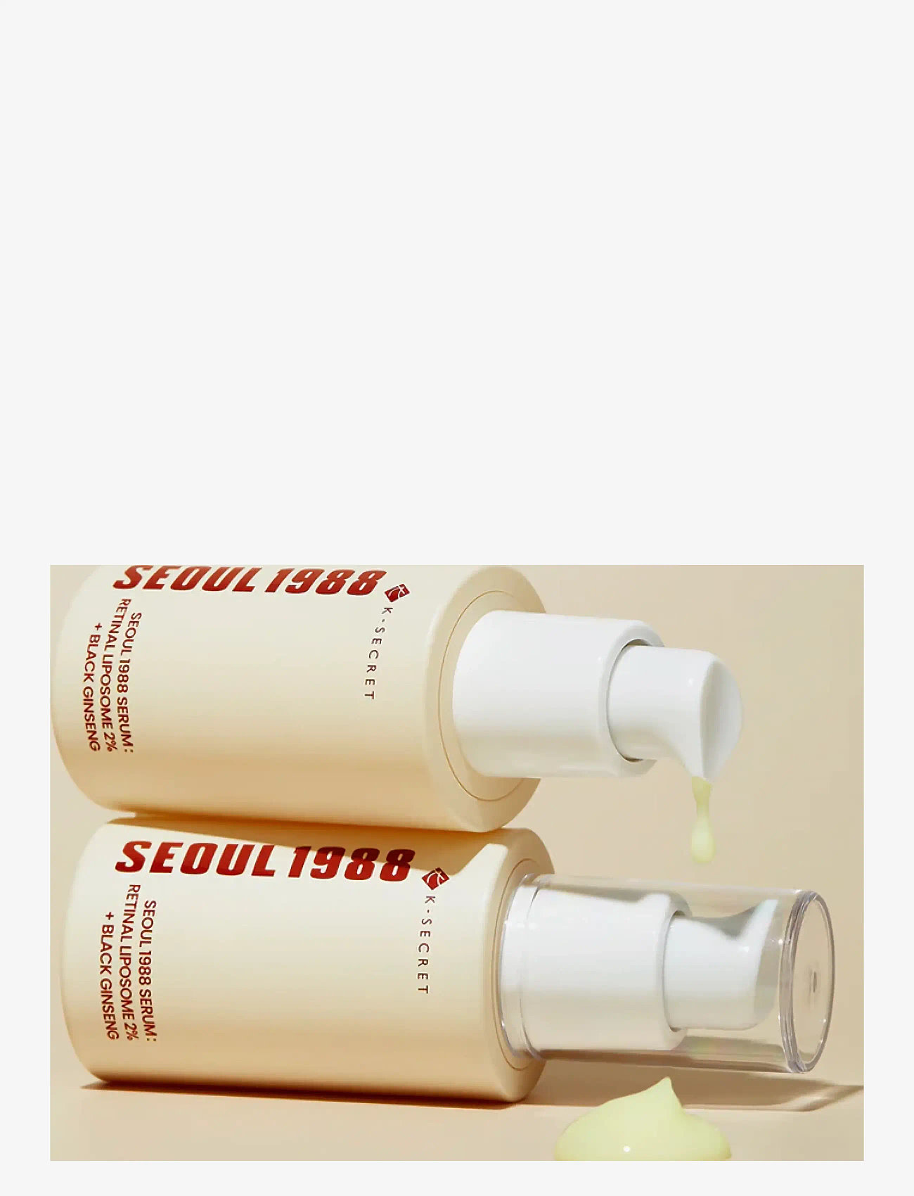 KSECRET SEOUL 1988 - SEOUL 1988 Serum: Retinal Liposome 2% + Black Ginseng - serum - clear - 1