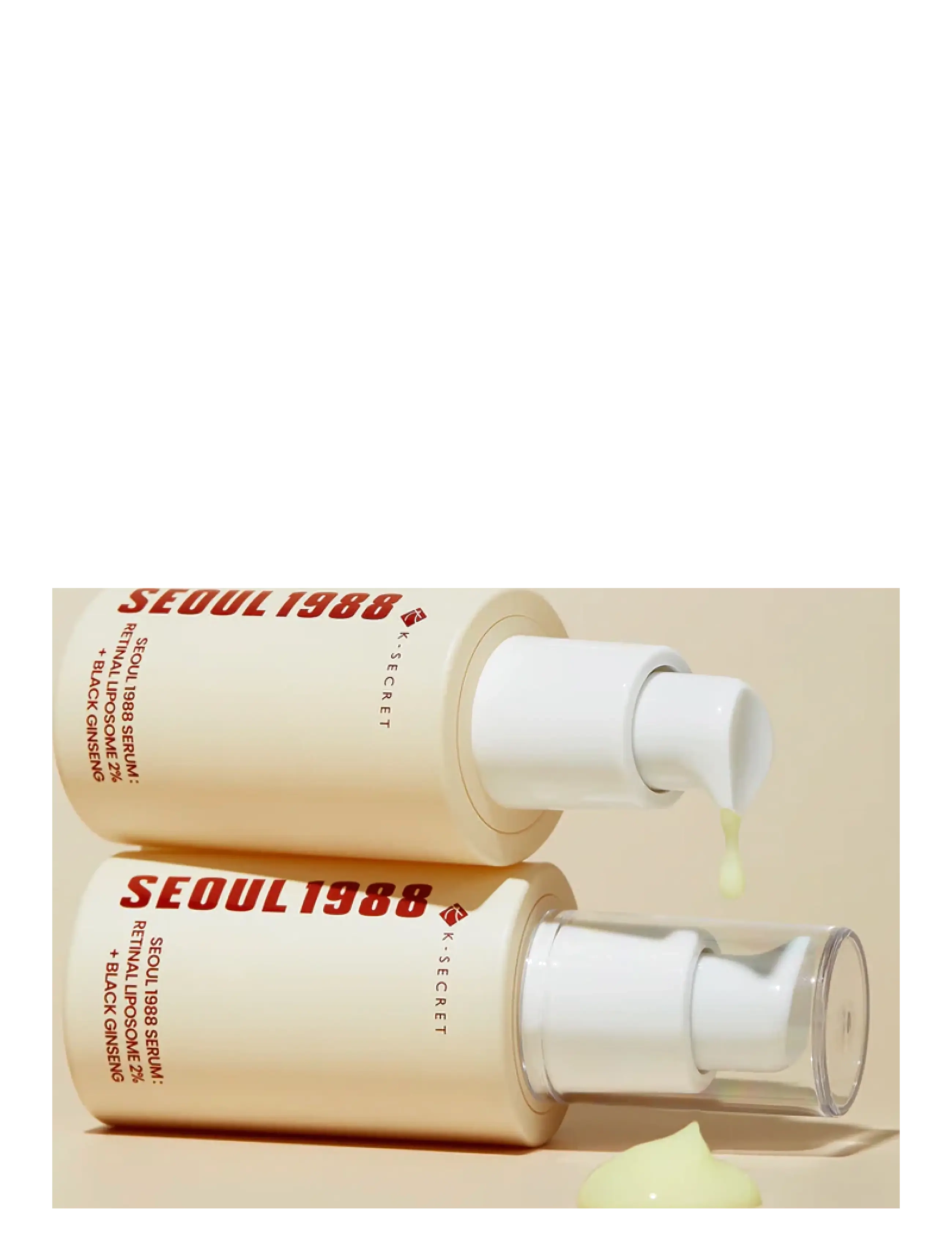 KSECRET SEOUL 1988 - SEOUL 1988 Serum: Retinal Liposome 2% + Black Ginseng - serumai - clear - 1
