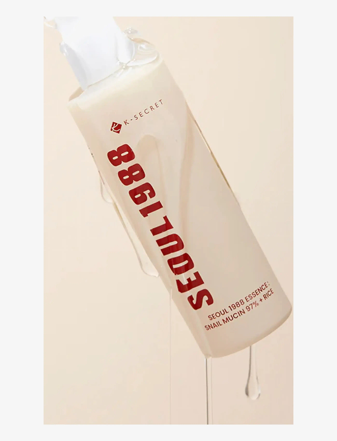 KSECRET SEOUL 1988 - SEOUL 1988 Essence: Snail Mucin 97% + Rice - essence - clear - 1