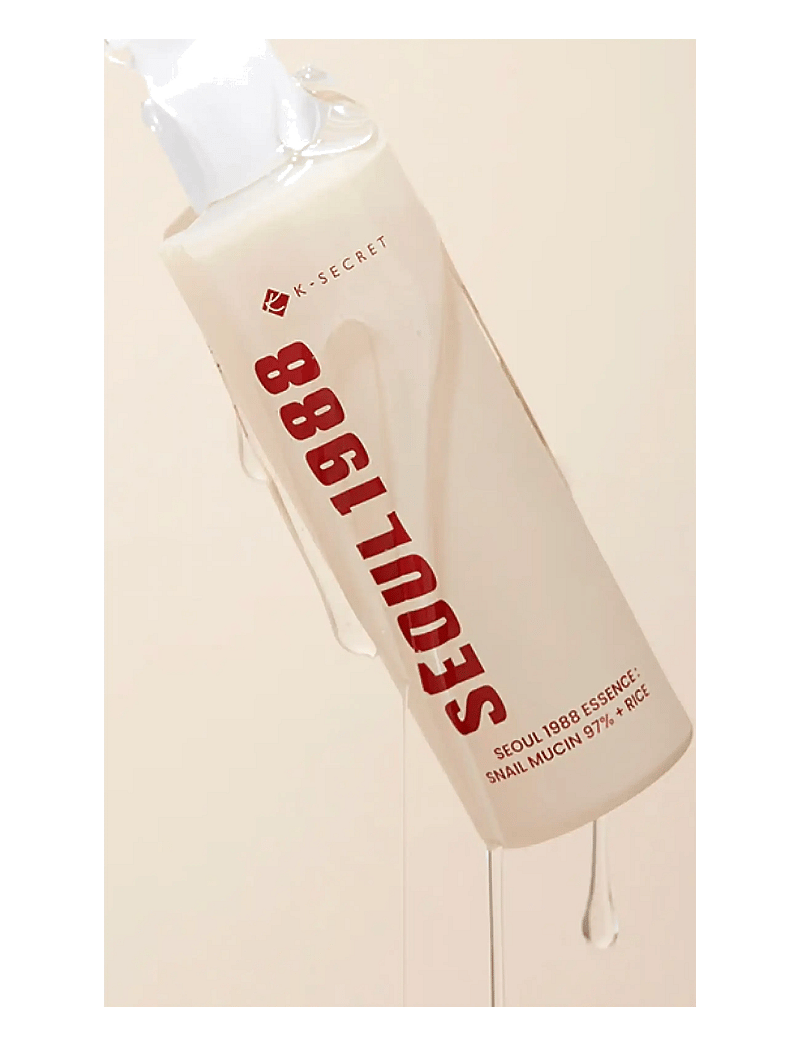 KSECRET SEOUL 1988 - SEOUL 1988 Essence: Snail Mucin 97% + Rice - essentsid - clear - 1