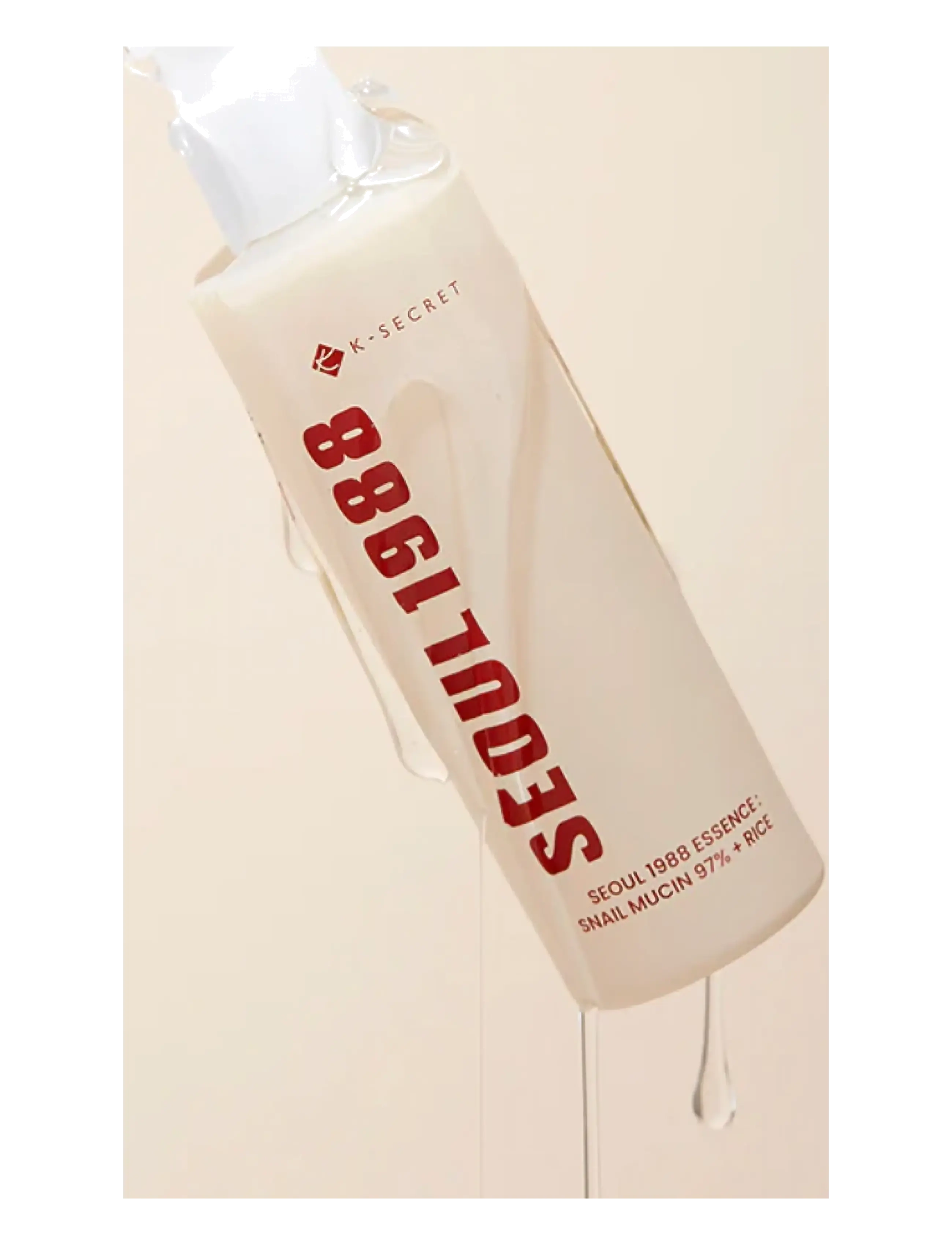 KSECRET SEOUL 1988 - SEOUL 1988 Essence: Snail Mucin 97% + Rice - esencijos - clear - 1