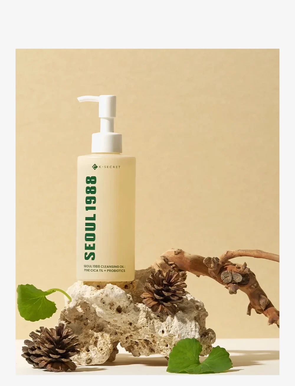 KSECRET SEOUL 1988 - SEOUL 1988 Cleansing Oil: Pine Cica 1% + Probiotics - puhastavad õlid - clear - 1