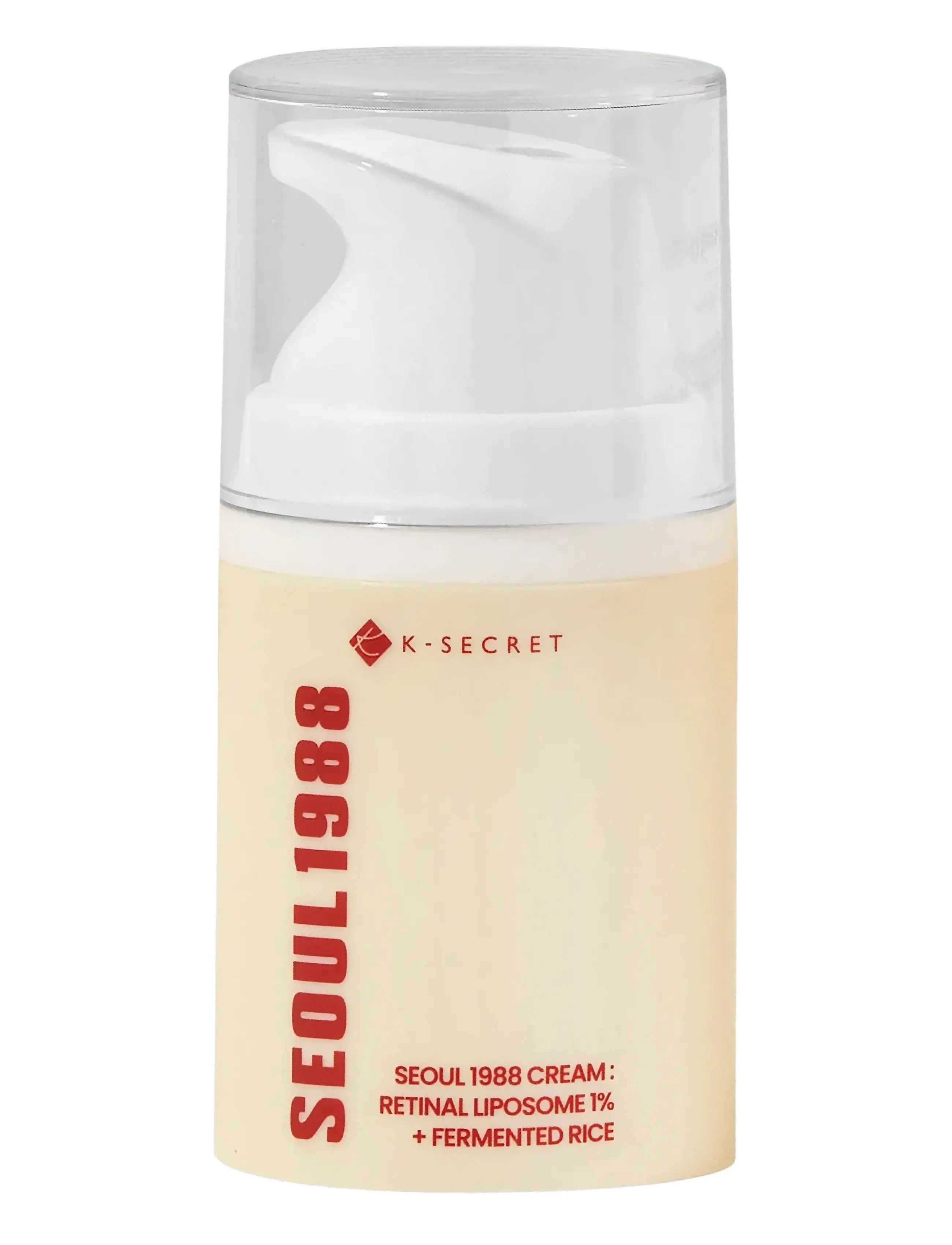 KSECRET SEOUL 1988 Seoul 1988 Cream: Retinal Liposome 1% + Fermented Rice, 50 ml, White, Fugtighedscreme > Dagcreme, Dame