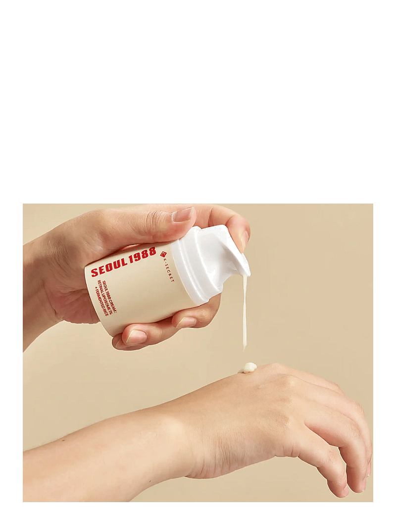 KSECRET SEOUL 1988 - SEOUL 1988 Cream: Retinal Liposome 1% + Fermented Rice - päevakreemid - clear - 1