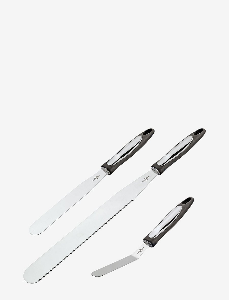 küchenprofi - Icing spatula set - black/silver - 0