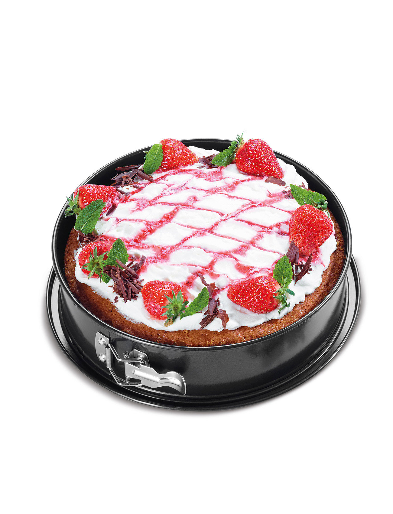 küchenprofi - Springform cake tin - najniższe ceny - black - 1