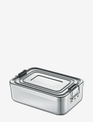 Lunchbox stor 23cm - SILVER
