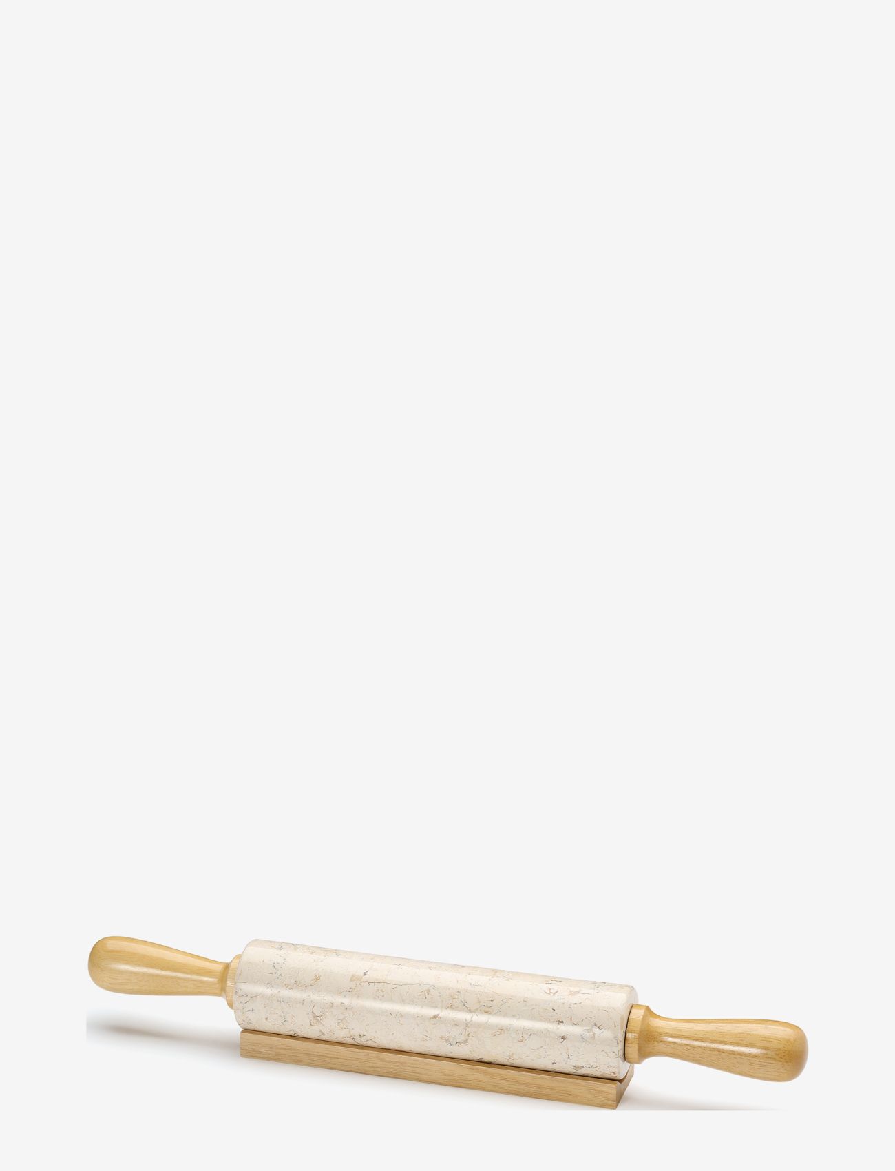 küchenprofi Kagerulle marmor med træhåndtag - Køkken - MARMOR/LIGHT BROWN / beige