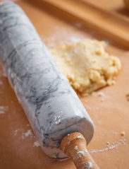 küchenprofi - Rolling pin marmor - marmor/light brown - 5