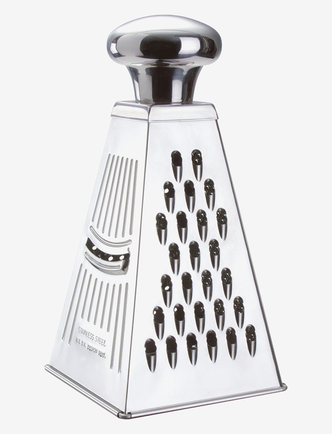 küchenprofi Grater, 4-sided - Reiben - SILVER / silver
