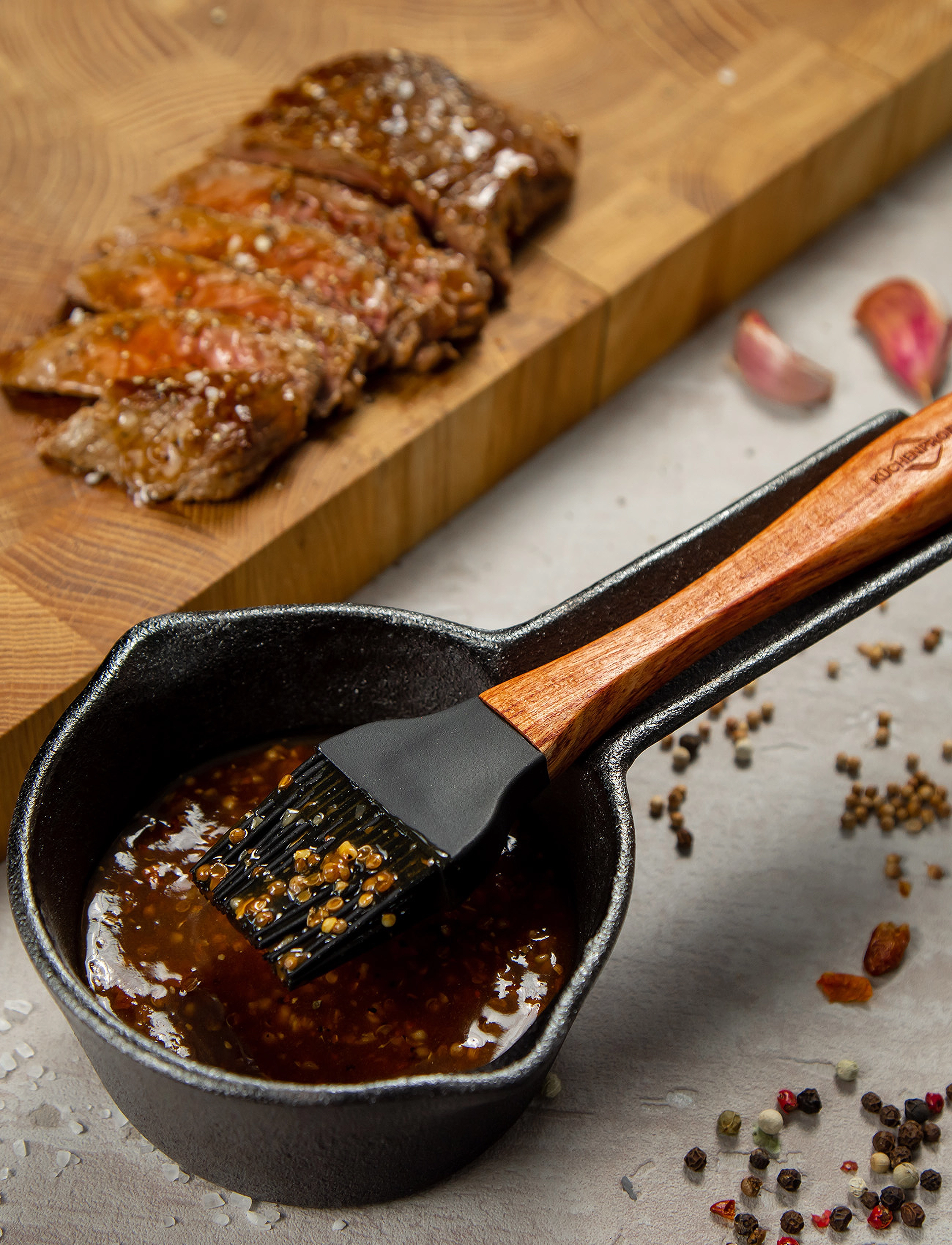 küchenprofi Bbq Marinade-Sæt, One Size, Kitchen Tools, Schwarz - Grill Homeware