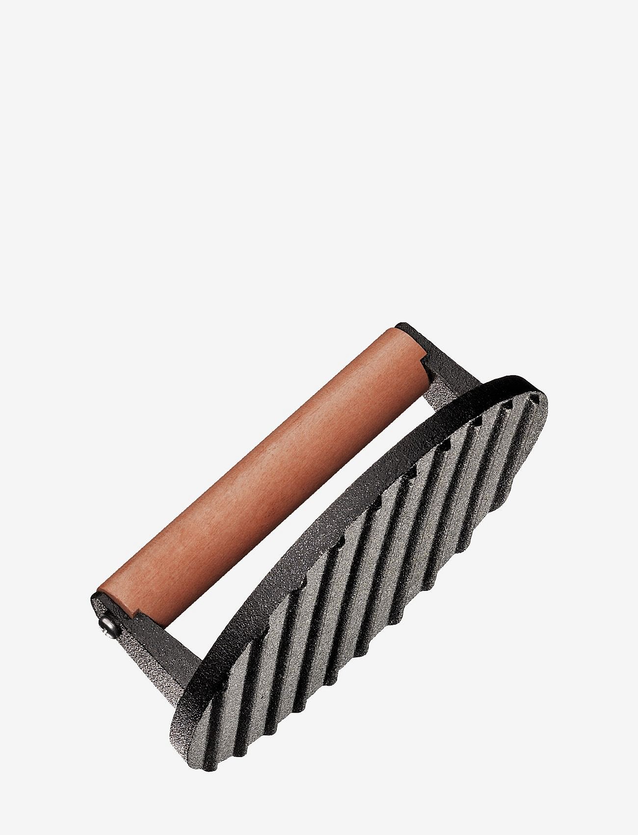 Kødpresser BBQ stål/palisander Ø18cm
